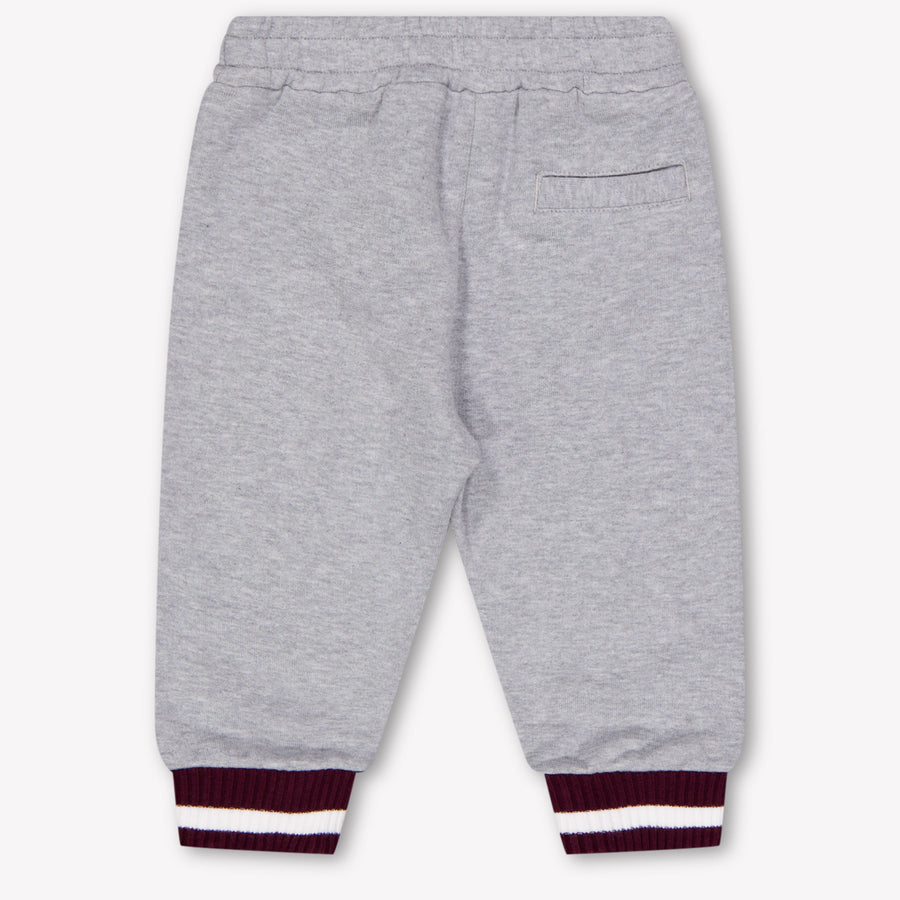 Dolce & Gabbana Baby Boys Pants In Gray