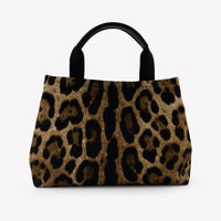 Dolce & Gabbana Kinder Meisjes Tas In Panter