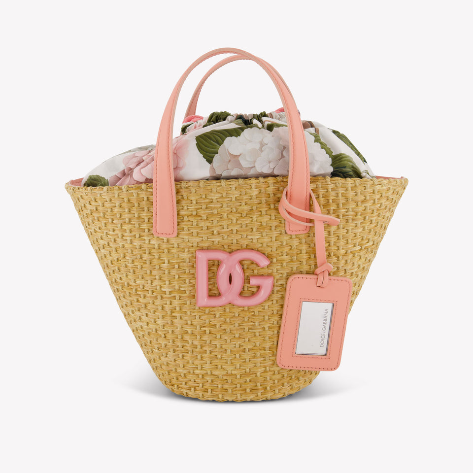 Dolce & Gabbana Kids Girls Bag In Light Pink