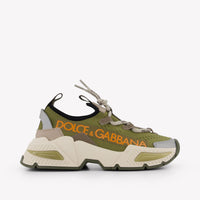 Dolce & Gabbana Unisex Sneakers In Light Green