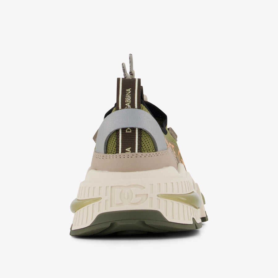Dolce & Gabbana Unisex Sneakers In Light Green