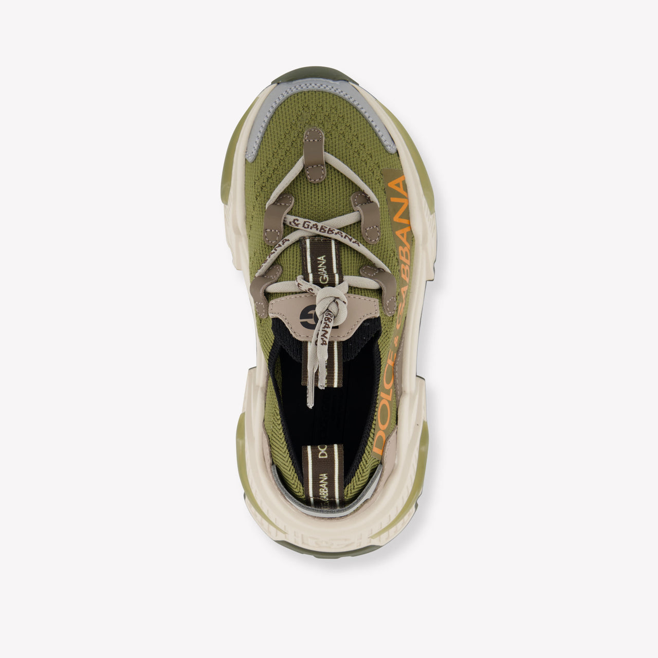 Dolce & Gabbana Unisex Sneakers In Light Green