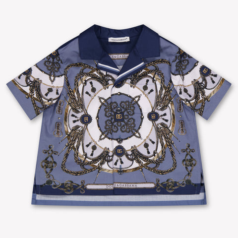 Dolce & Gabbana Baby Boys Blouse In Blue