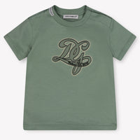 Dolce & Gabbana Baby Boys T-Shirt In Light Green