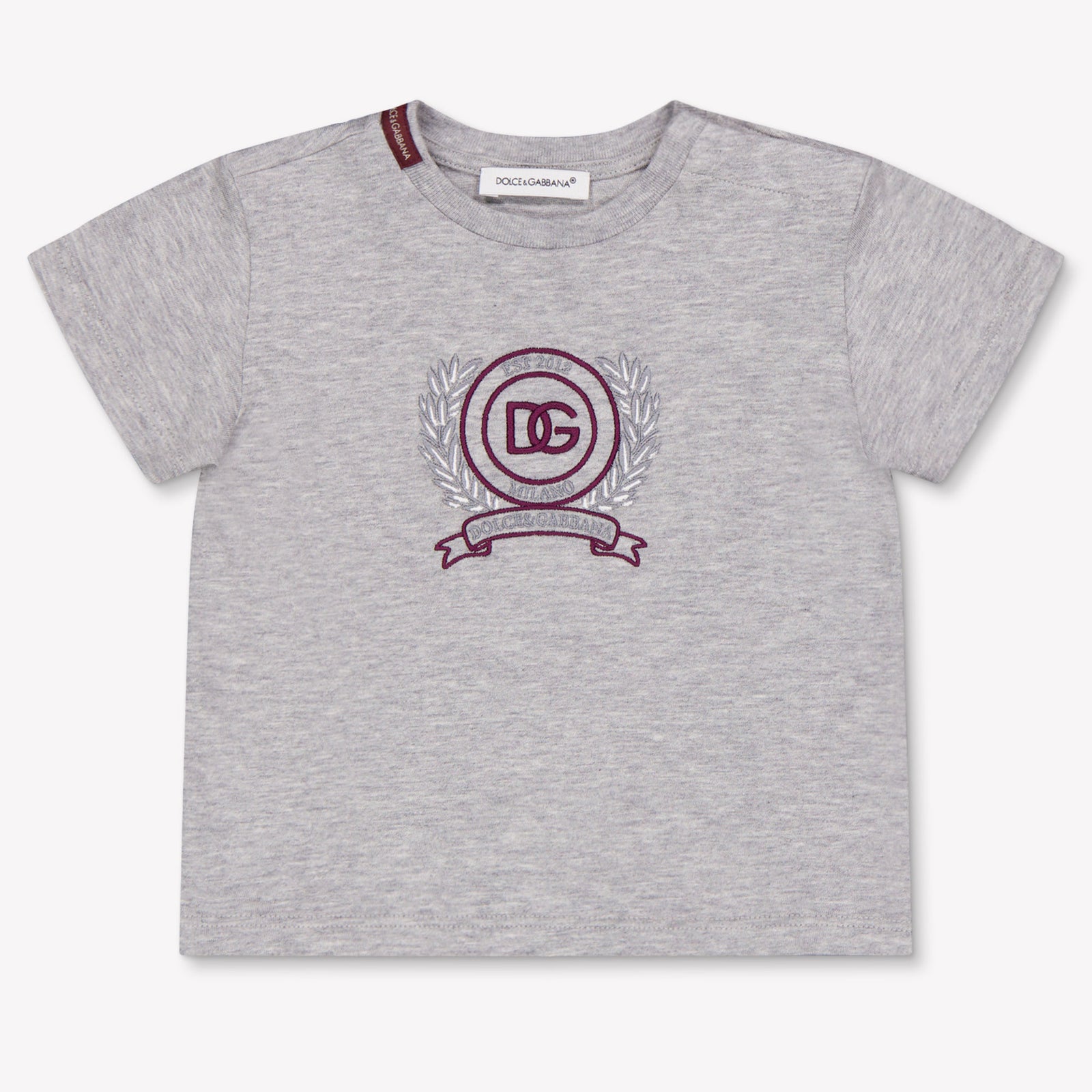 Dolce & Gabbana Baby Boys T-Shirt In Gray
