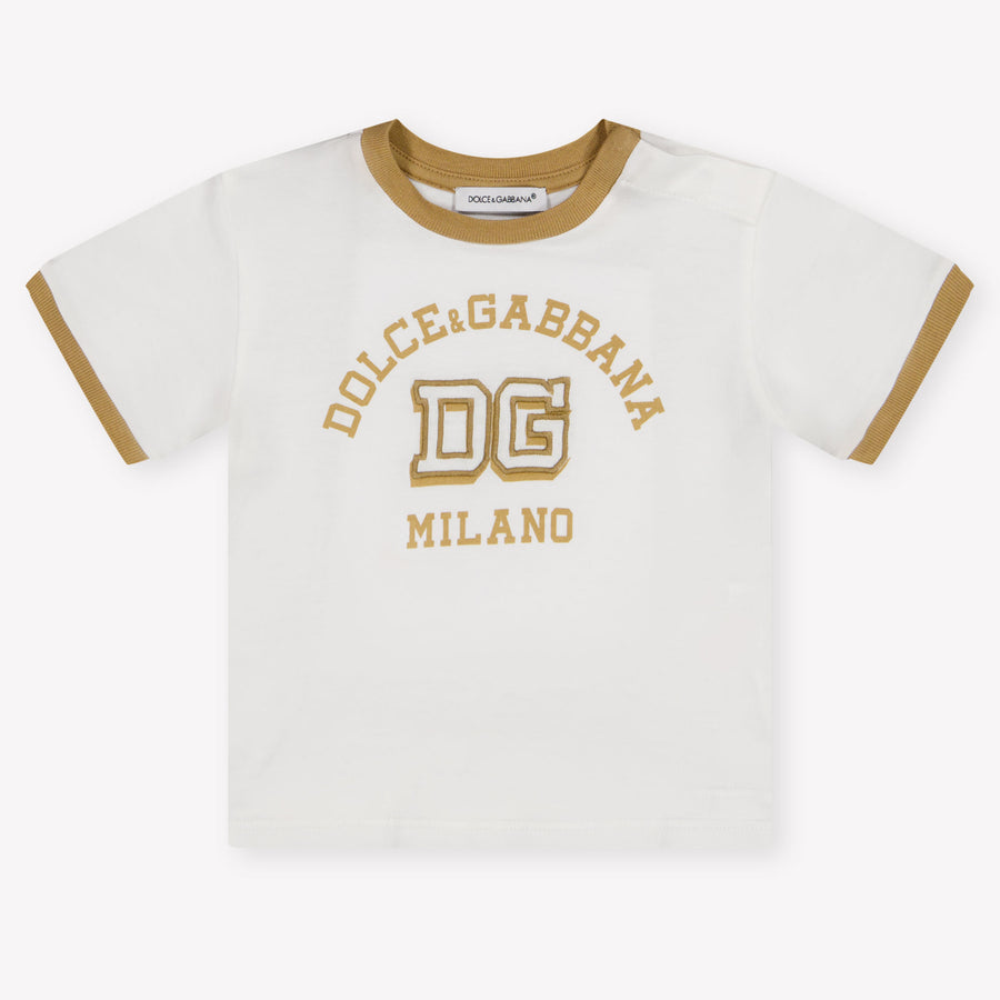 Dolce & Gabbana Baby Boys T-Shirt in White