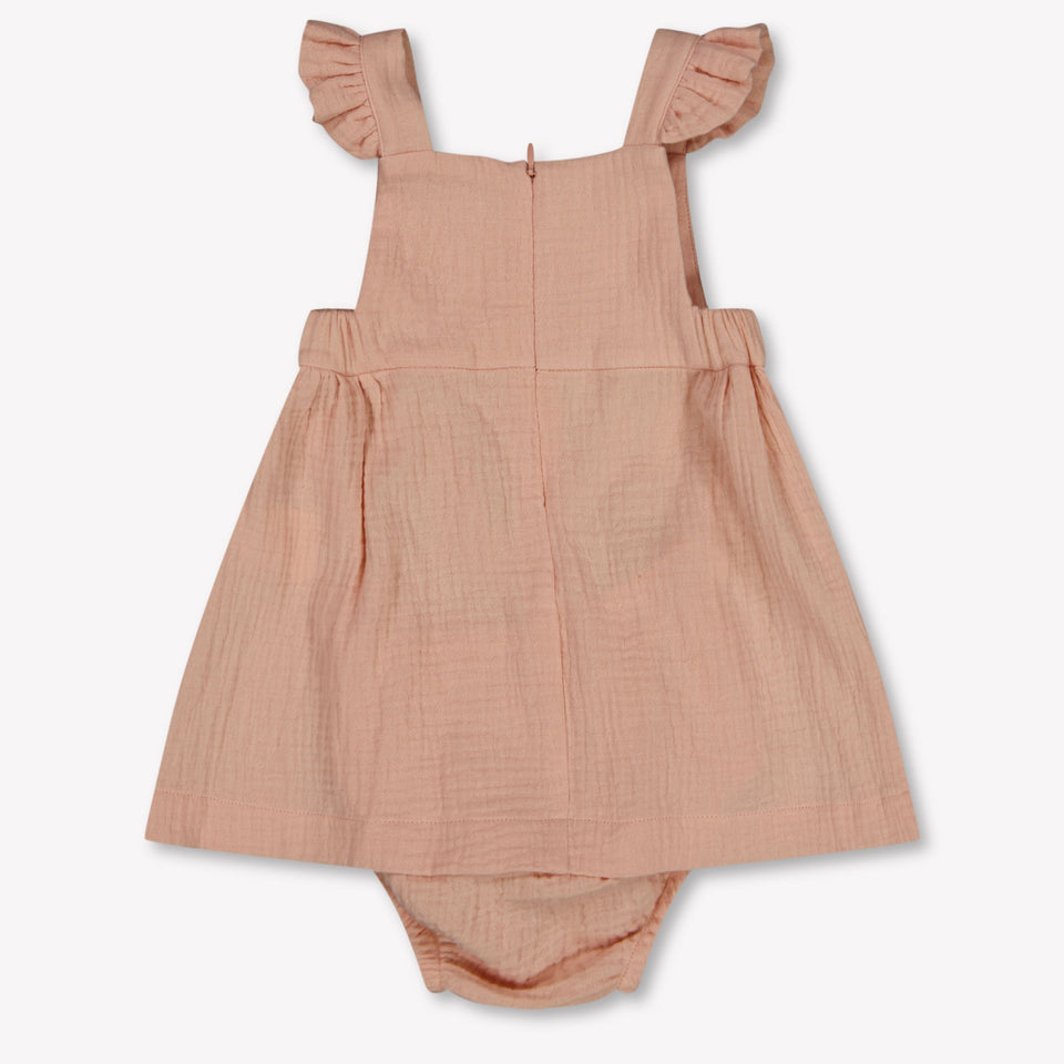 Dolce & Gabbana Baby Meisjes Jurk In Licht Roze