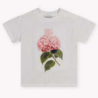 Dolce & Gabbana Baby Meisjes T-Shirt In Wit