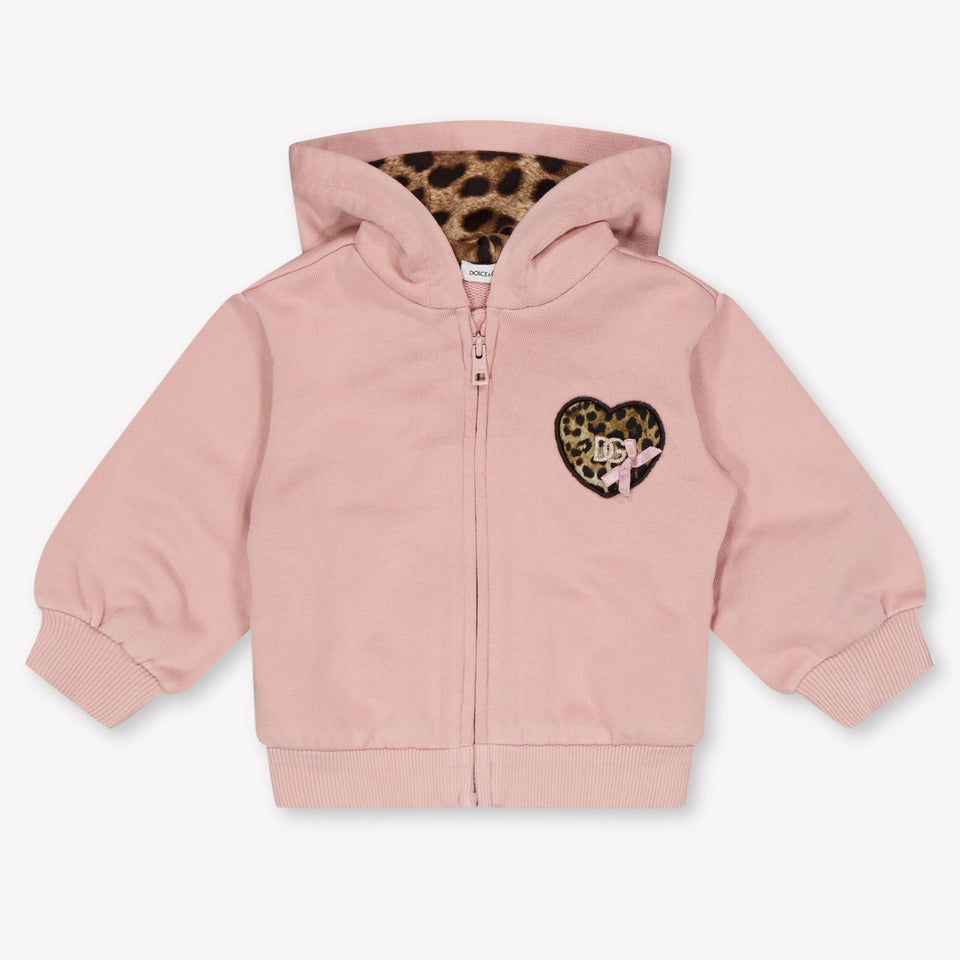 Dolce & Gabbana Baby Meisjes Vest In Licht Roze