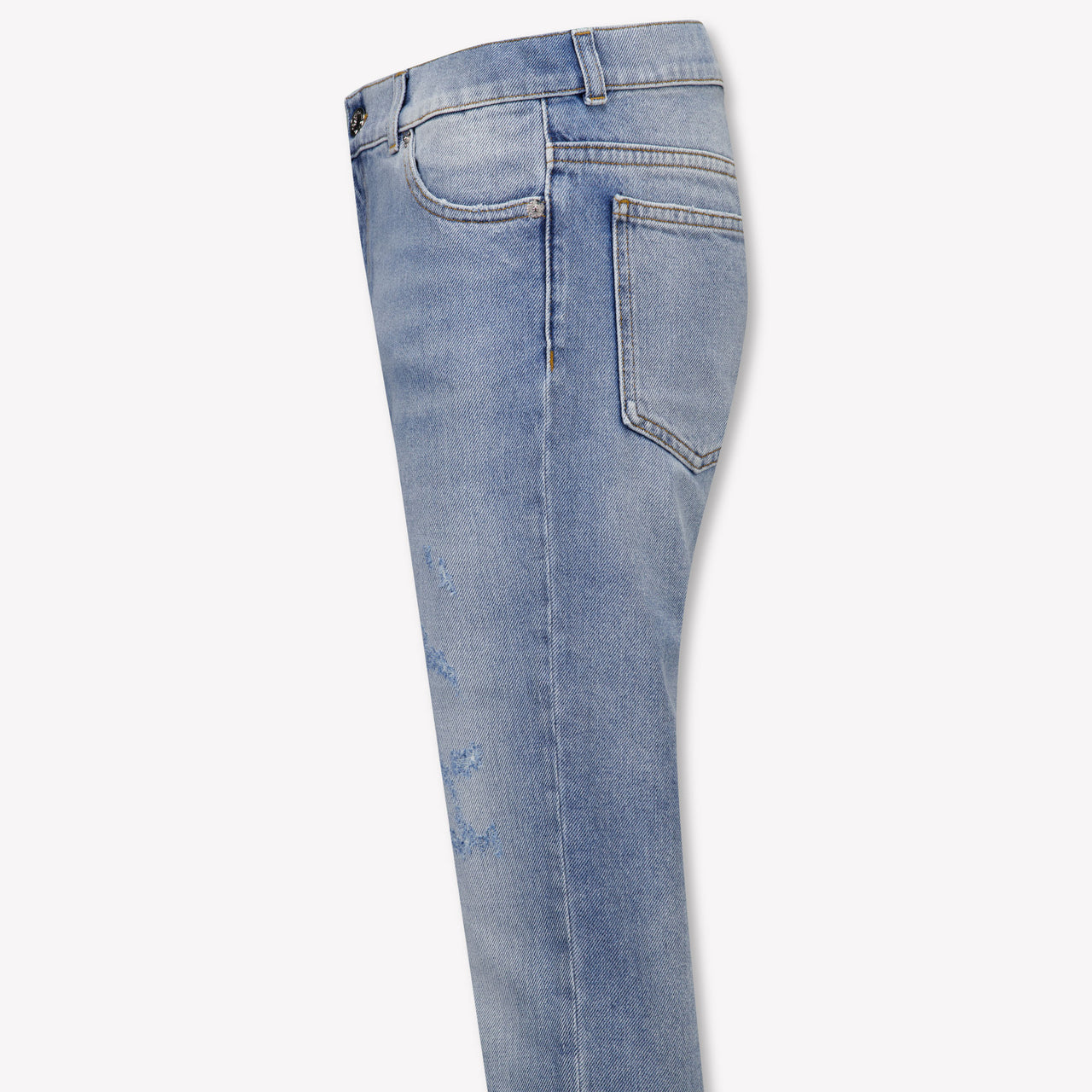 Dolce & Gabbana Kids Boys Jeans In Light Blue