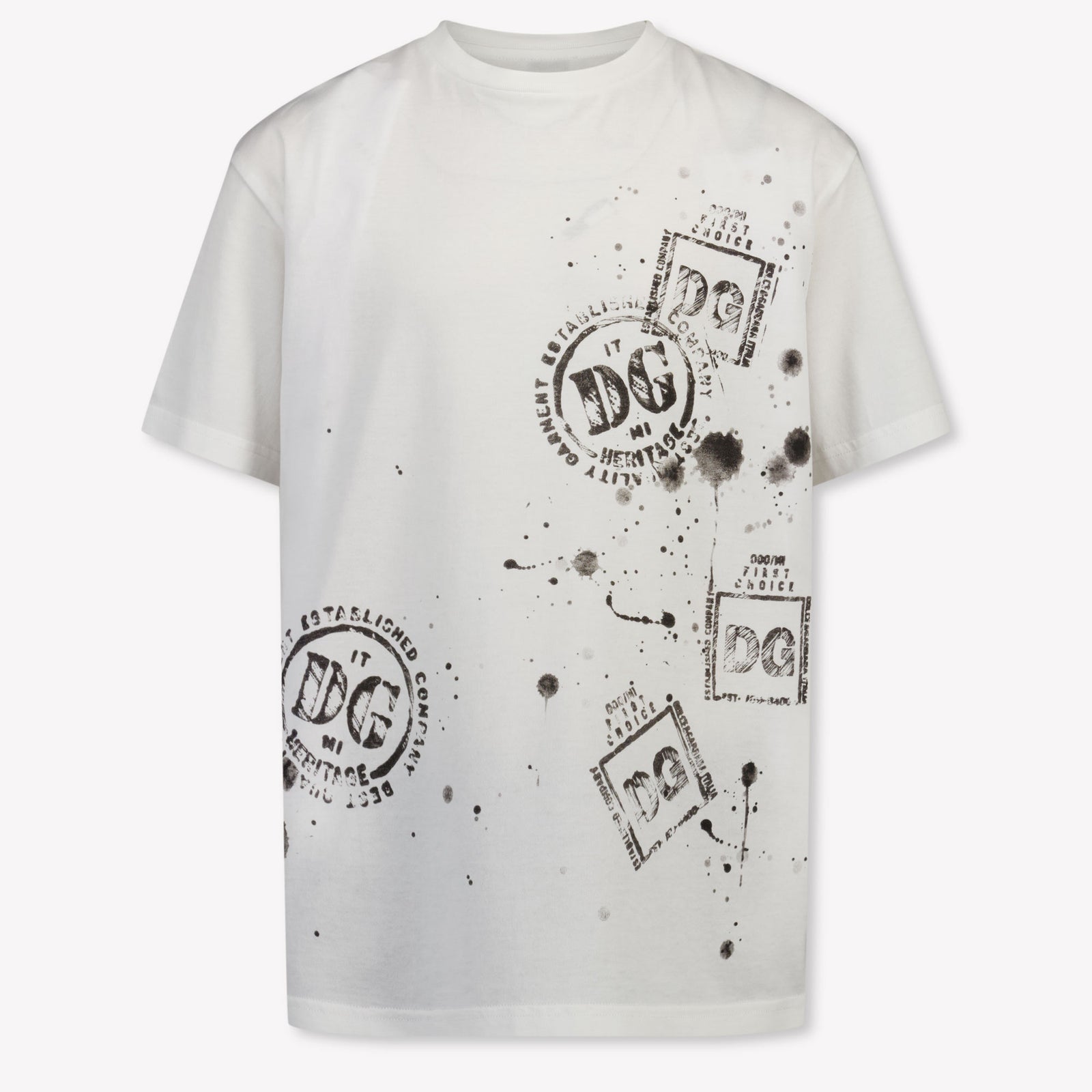 Dolce & Gabbana Kids Boys T-Shirt In White