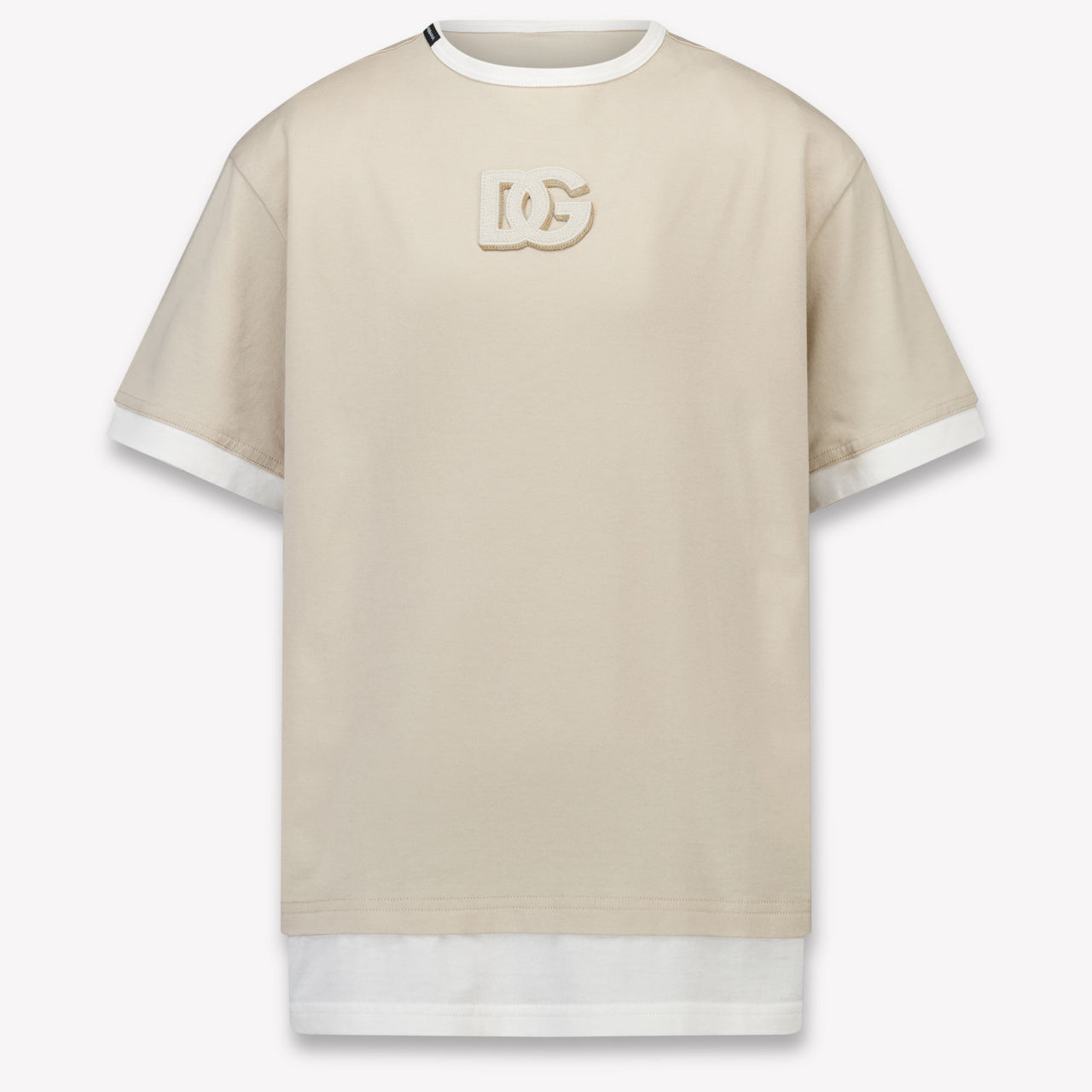 Dolce & Gabbana Kinder Jongens T-Shirt In Beige