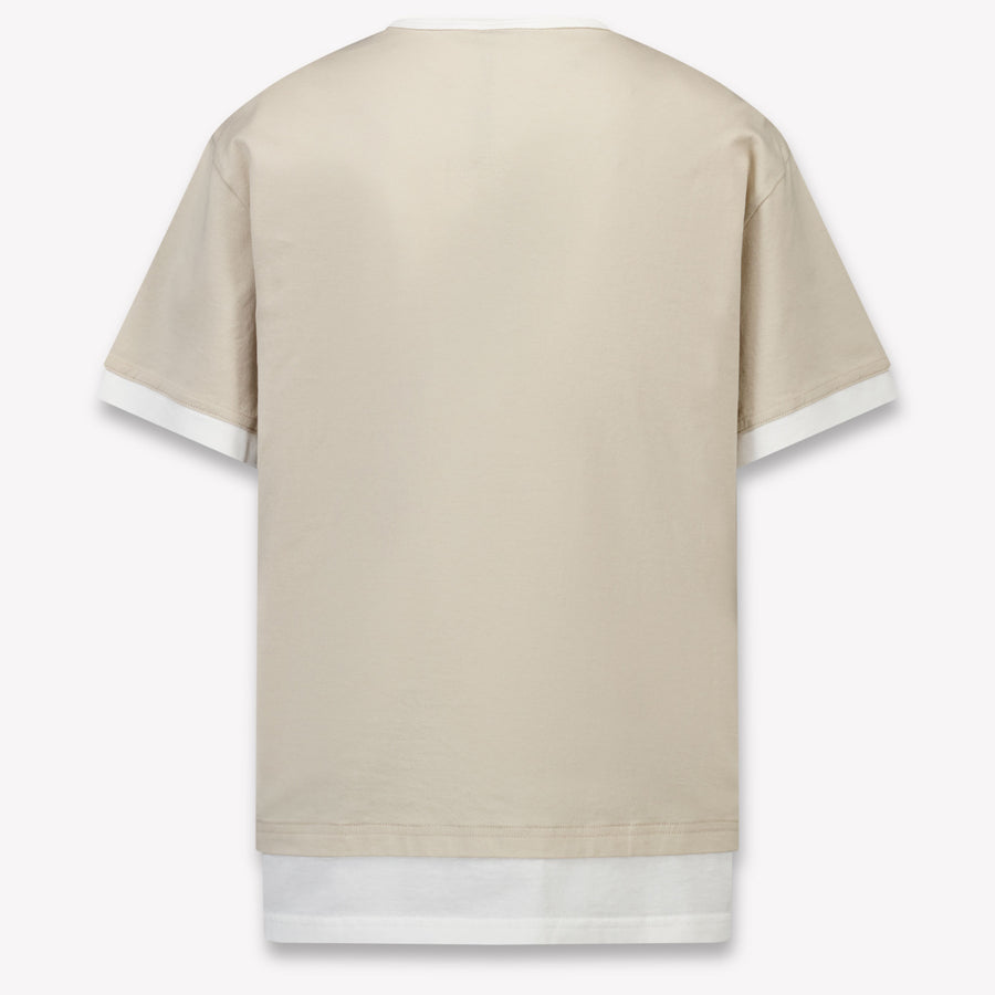 Dolce & Gabbana Kinder Jongens T-Shirt In Beige