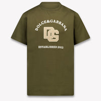 Dolce & Gabbana Kids Boys T-Shirt In Brown
