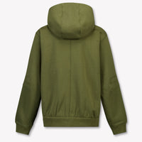 Dolce & Gabbana Kids Boys Cardigan In Army