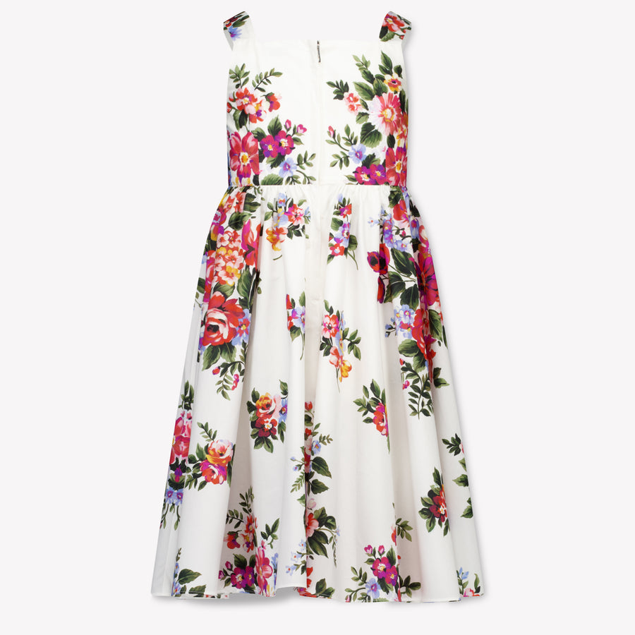 Dolce & Gabbana Kinder Meisjes Jurk In Wit