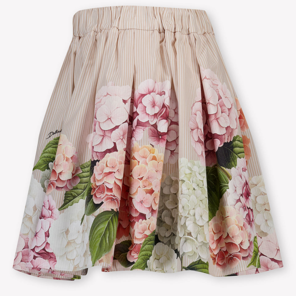 Dolce & Gabbana Kids Girls Skirt In Light Pink