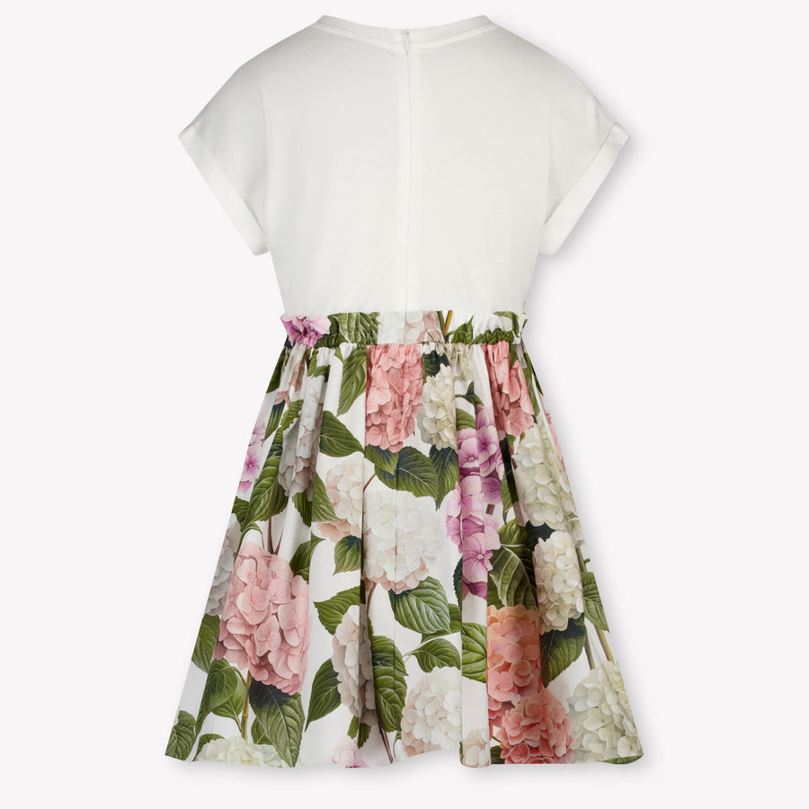 Dolce & Gabbana Kids Girls Dress In Light Pink
