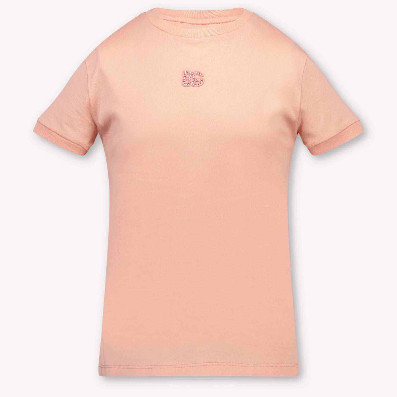 Dolce & Gabbana Kids Girls T-Shirt In Light Pink