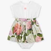 Dolce & Gabbana Baby Meisjes Jurk In Licht Roze