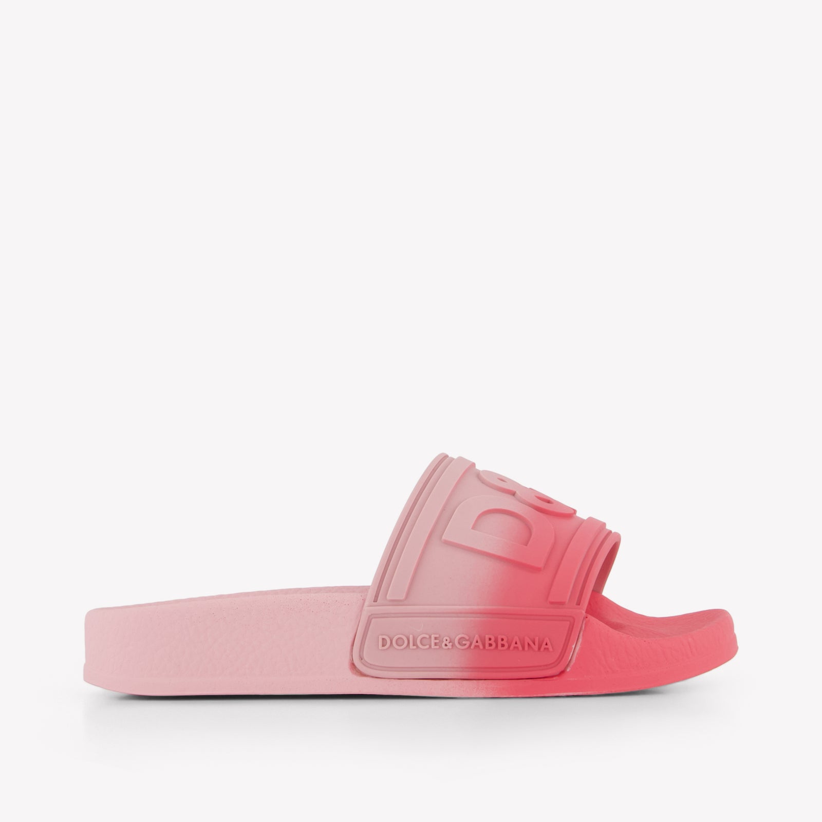 Dolce & Gabbana Girls Flipflops In Pink