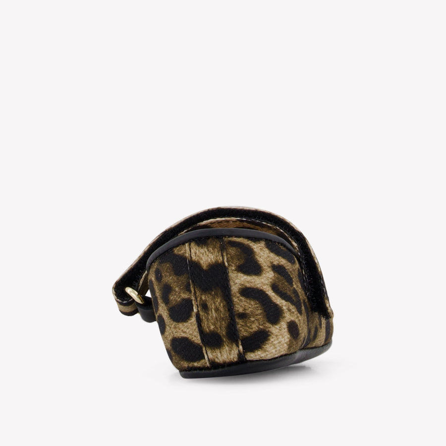 Dolce & Gabbana Baby Girls Shoes In Panther