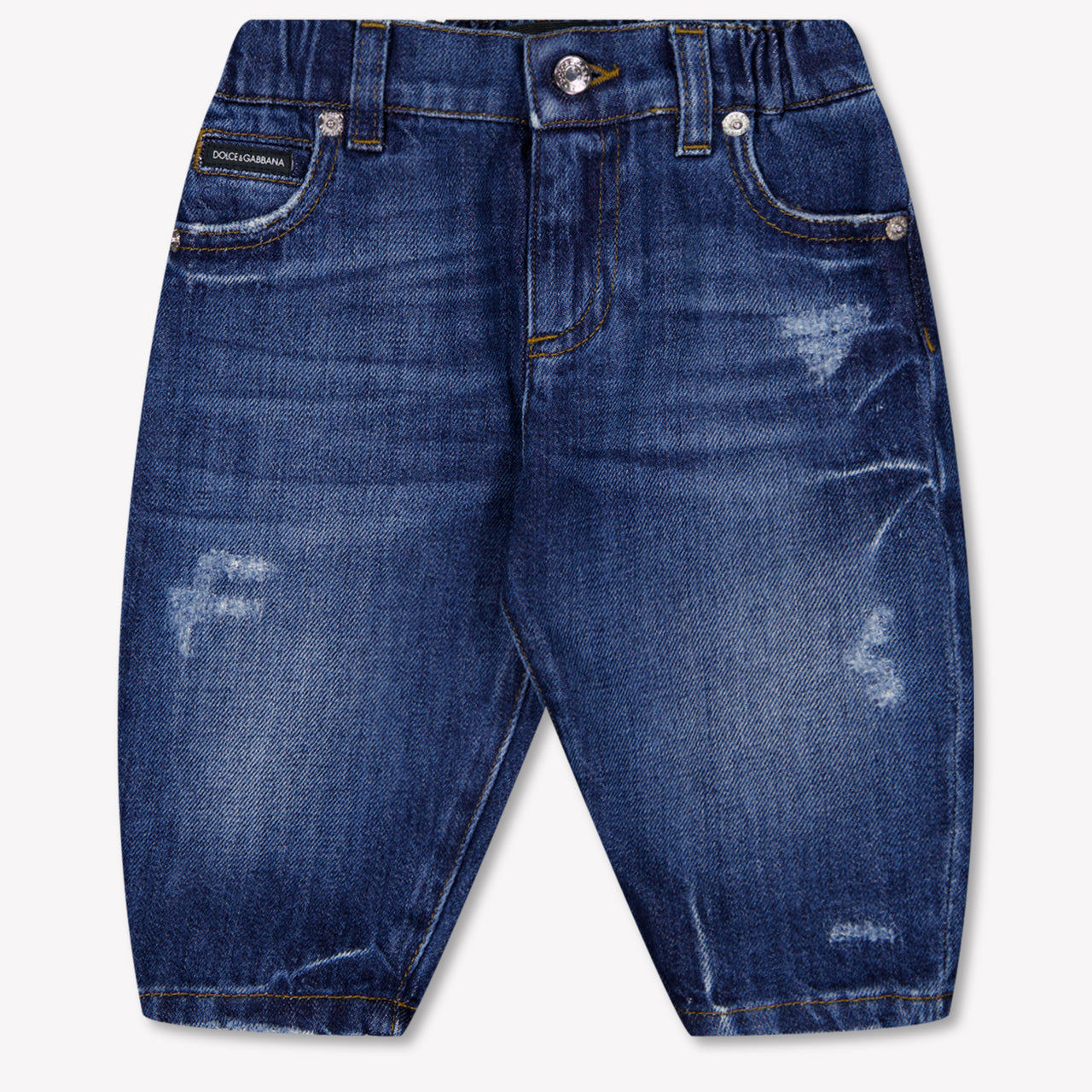 Dolce & Gabbana Baby Boys Jeans In Blue