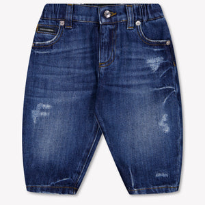 Dolce & Gabbana Baby Boys Jeans In Blue