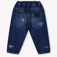 Dolce & Gabbana Baby Boys Jeans In Blue
