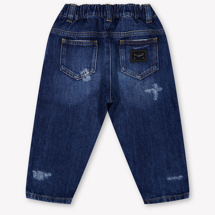 Dolce & Gabbana Baby Boys Jeans In Blue