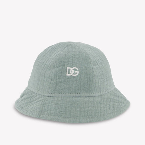 Dolce & Gabbana Baby Jongens Hoed In Licht Groen