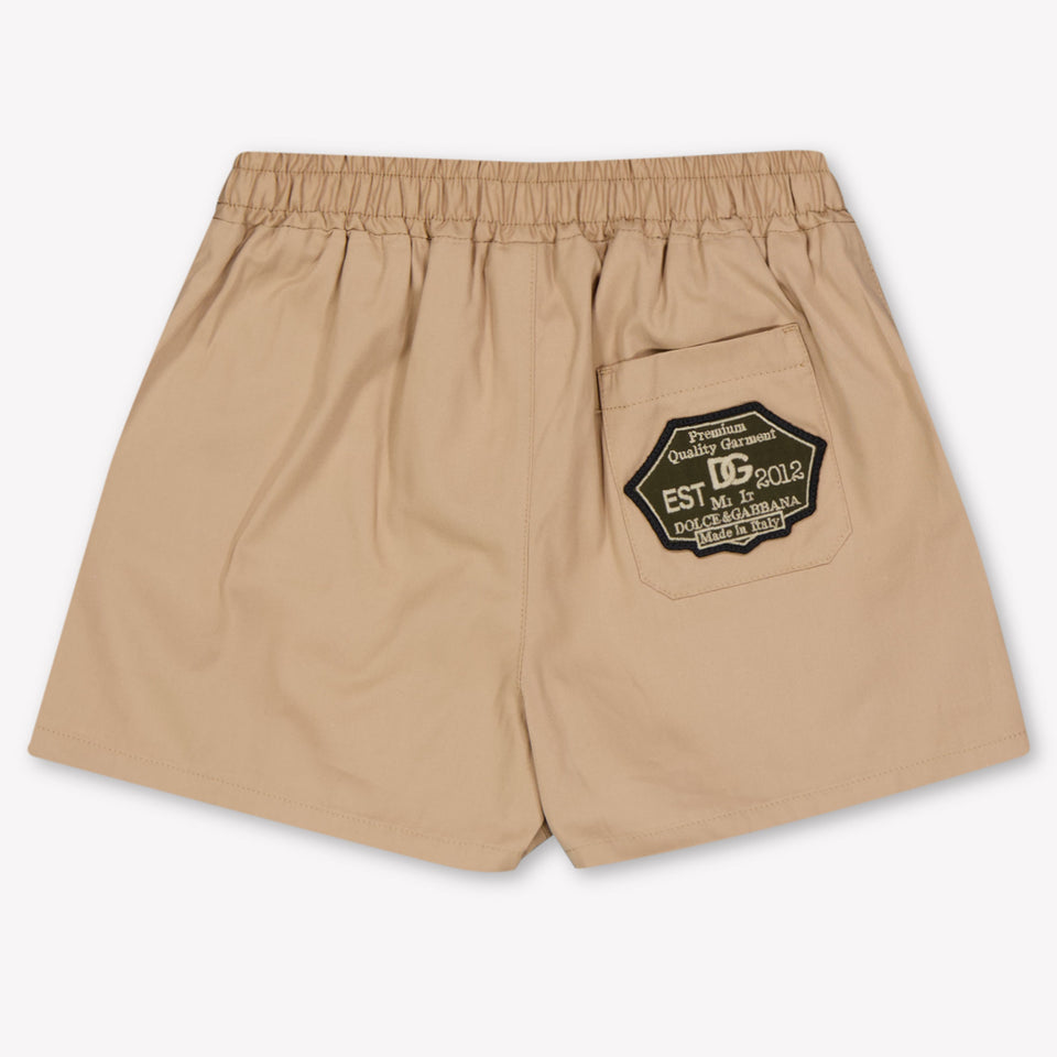 Dolce & Gabbana Baby Boys Shorts In Beige