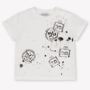 Dolce & Gabbana Baby Boys T-Shirt In White