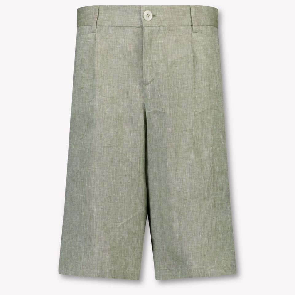 Dolce & Gabbana Kids Boys Shorts In Light Green