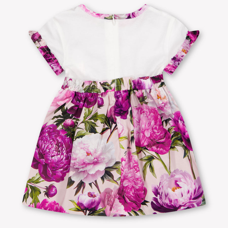 Dolce & Gabbana Baby Girls Dress In Pink