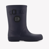 Dolce & Gabbana Unisex Boots In Navy