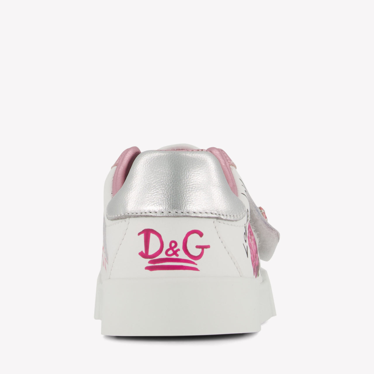 Dolce & Gabbana Girls Sneakers In White