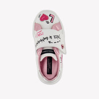 Dolce & Gabbana Girls Sneakers In White