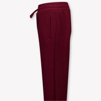 Dolce & Gabbana Kinder Jongens Broek In Bordeaux