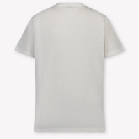 Dolce & Gabbana Kinder Jongens T-Shirt In Off White
