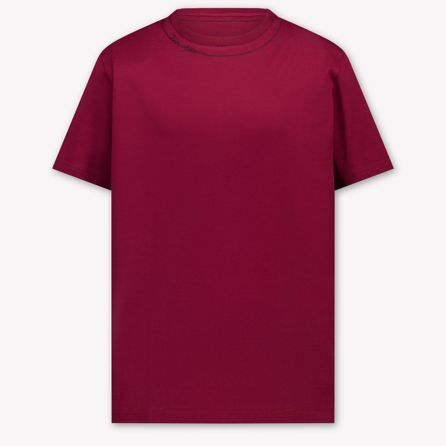 Dolce & Gabbana Boys T-Shirt in Bordeaux