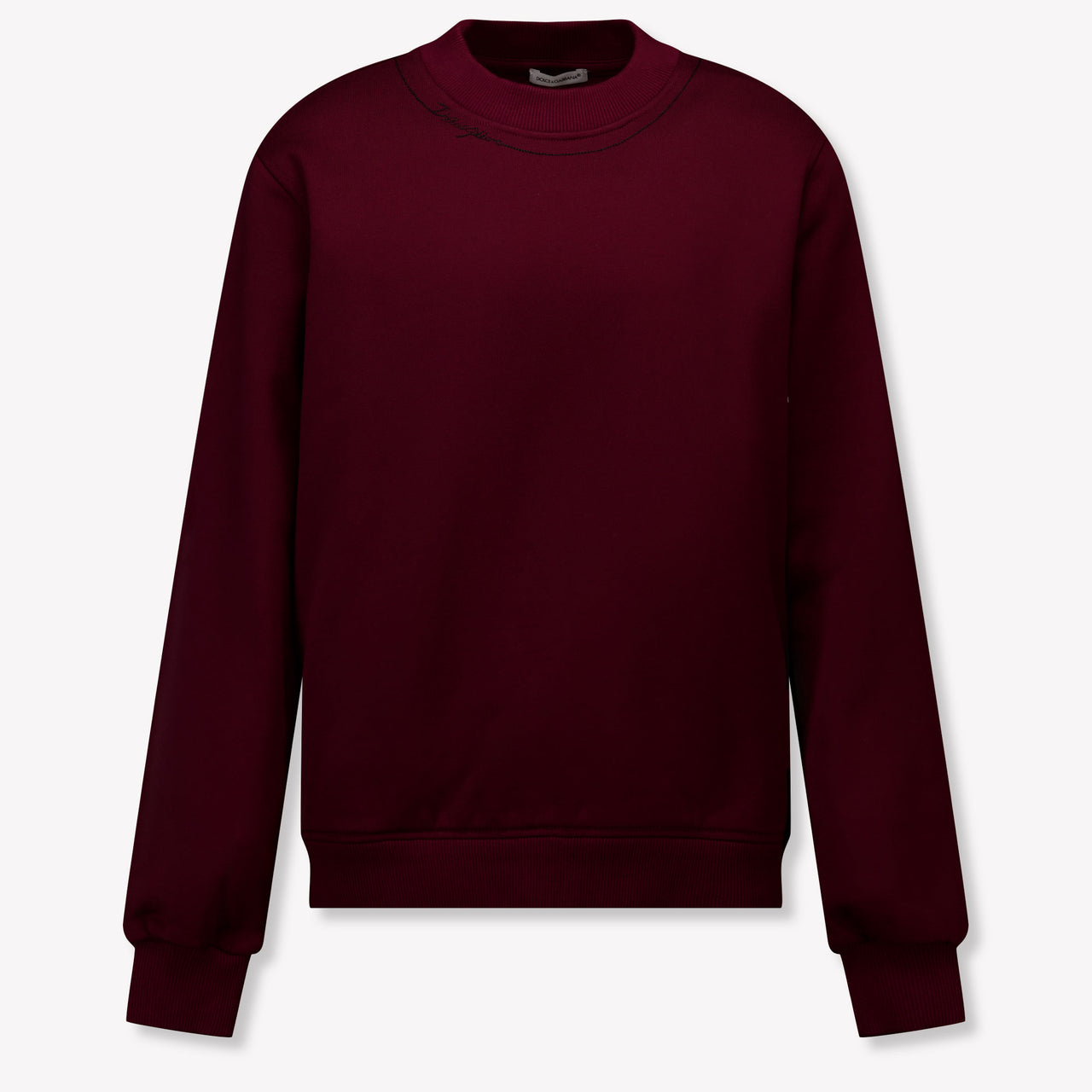 Dolce & Gabbana Kids Boys Sweater In Bordeaux