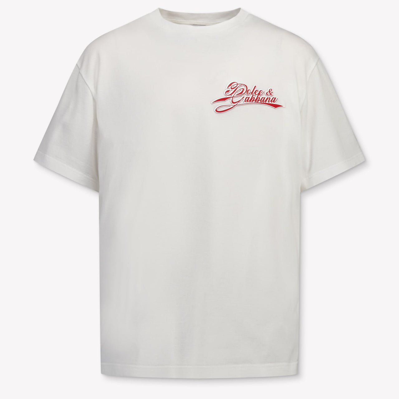 Dolce & Gabbana Kinder Jongens T-Shirt In Wit