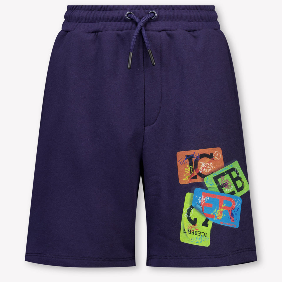 Iceberg Kinder Jongens Shorts In Navy