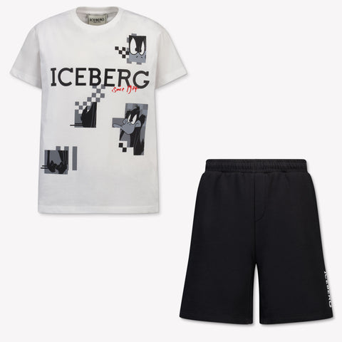 Iceberg Kids Boys Set In White