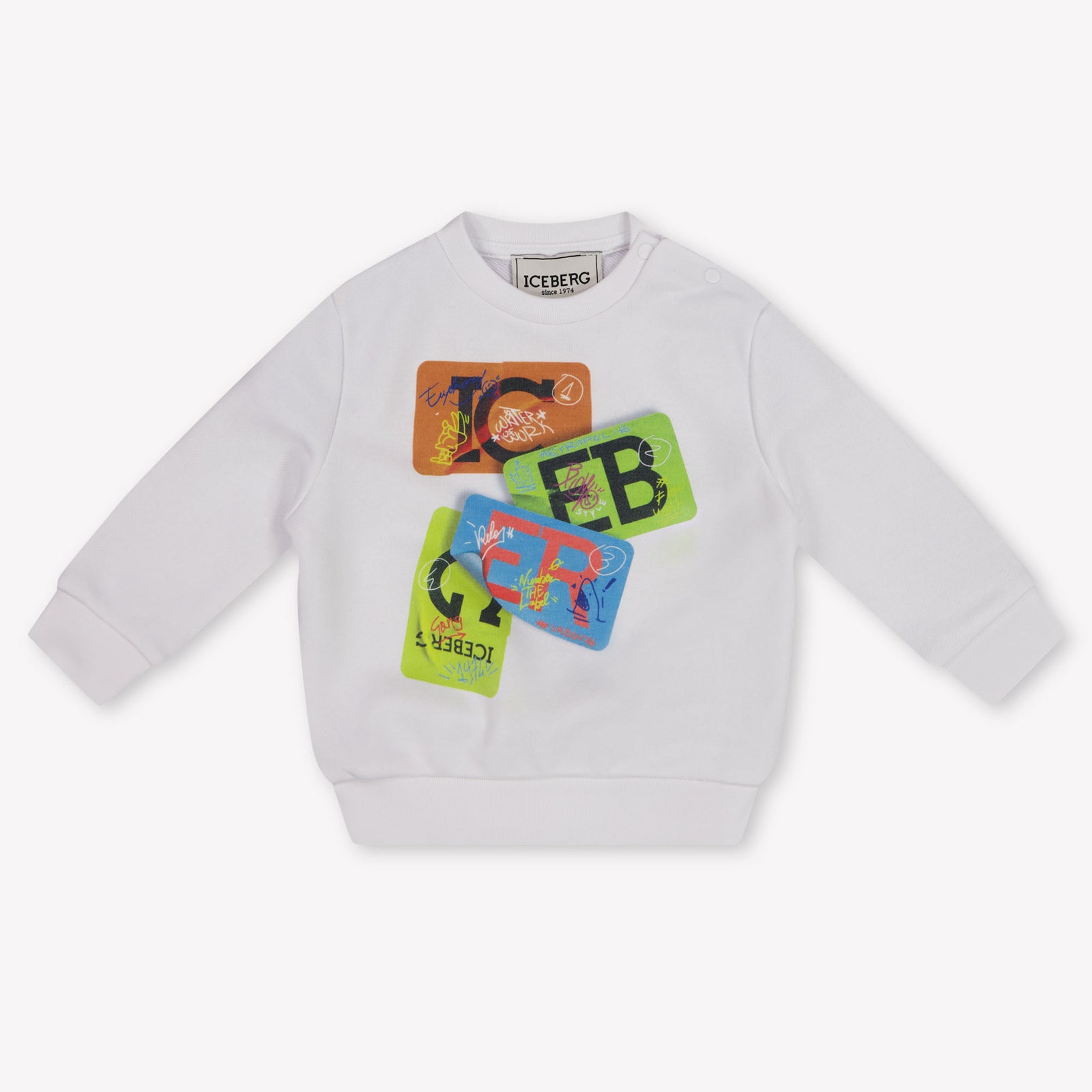 Iceberg Baby Boys Sweater In White