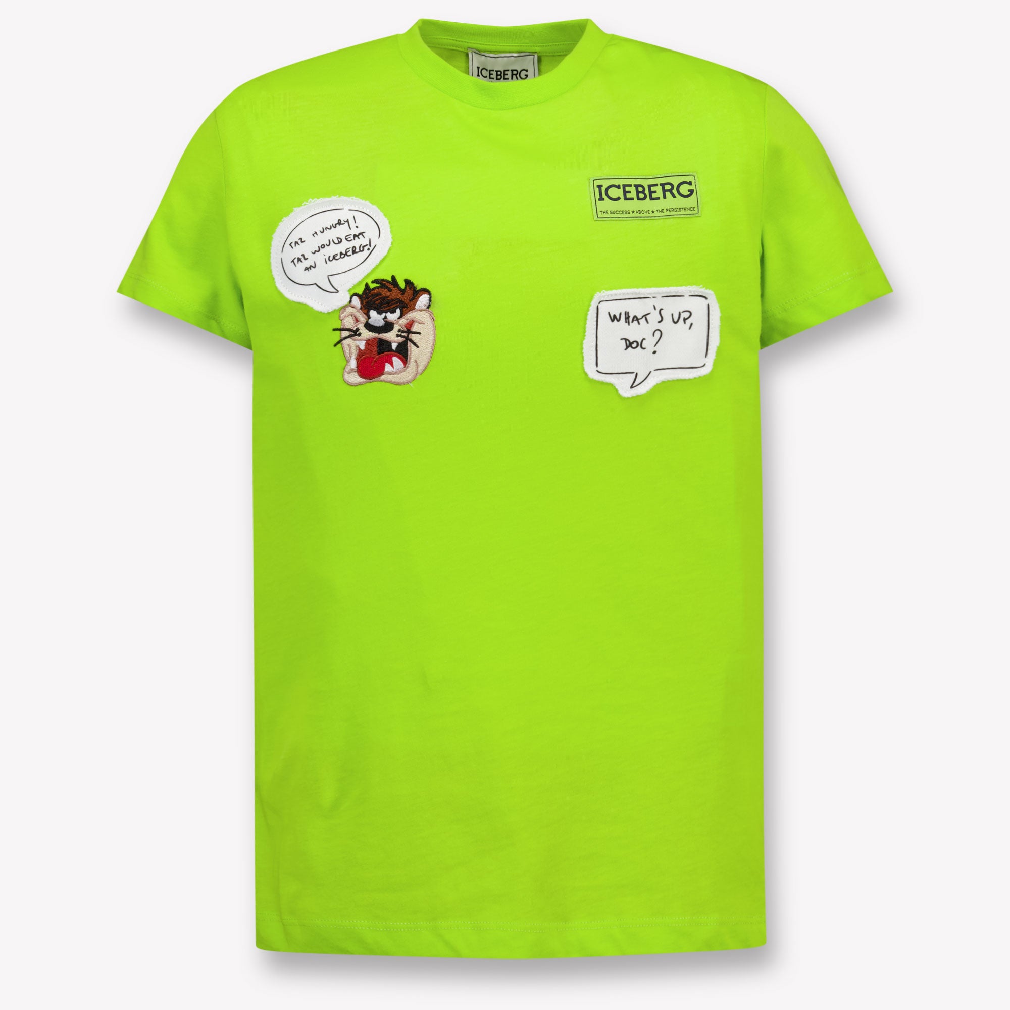 Iceberg Kinder Jongens T-Shirt In Lime