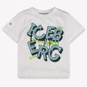 Iceberg Baby Jongens T-Shirt In Wit