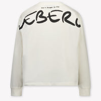 Iceberg Kids Boys T-Shirt In OffWhite