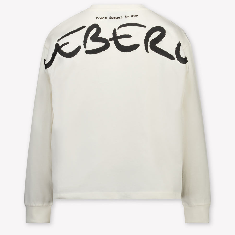 Iceberg Kids Boys T-Shirt In OffWhite